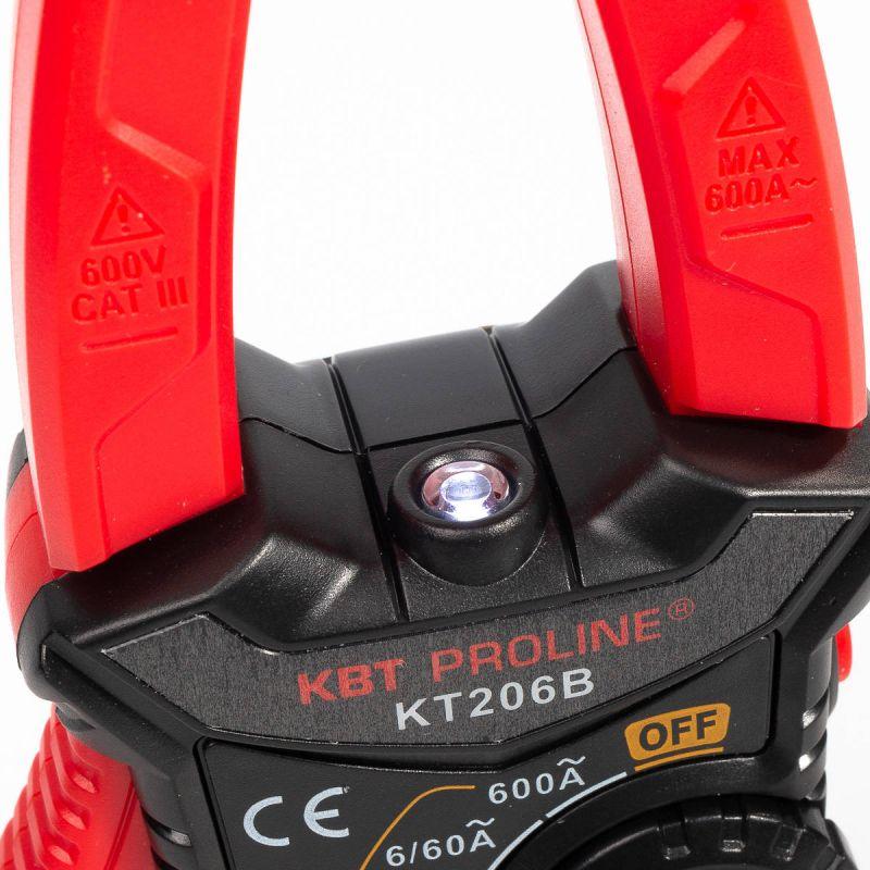 Клещи токовые цифровые "PROLINE" KT 206B КВТ 79130