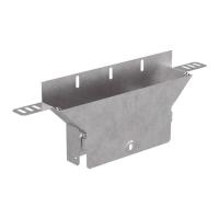 Ответвитель для лотка вертикальный 200х50 Стандарт с крышкой Промрукав PR16.0940