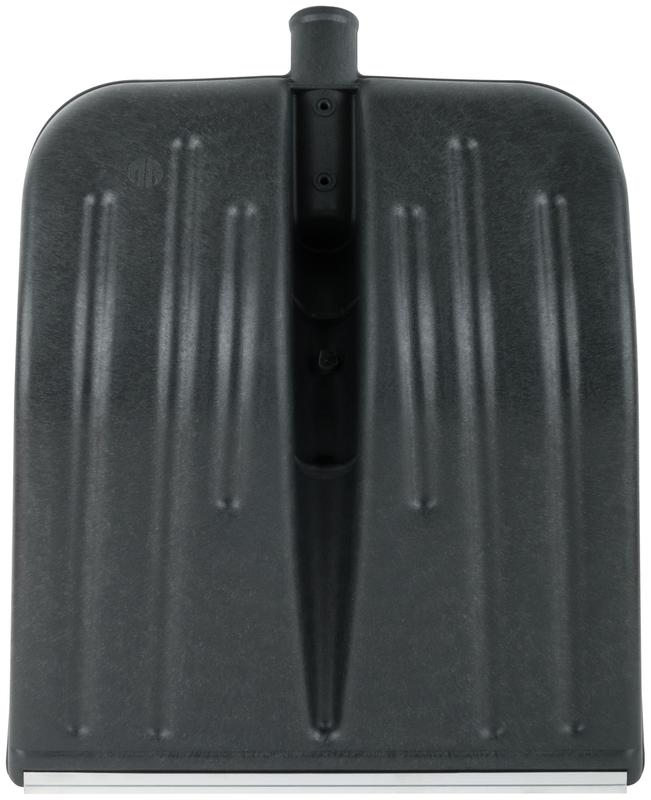 Лопата для уборки снега малая 360х400мм без черенка пластик. 68098